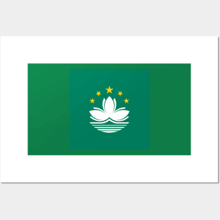 Macau Flag Posters and Art